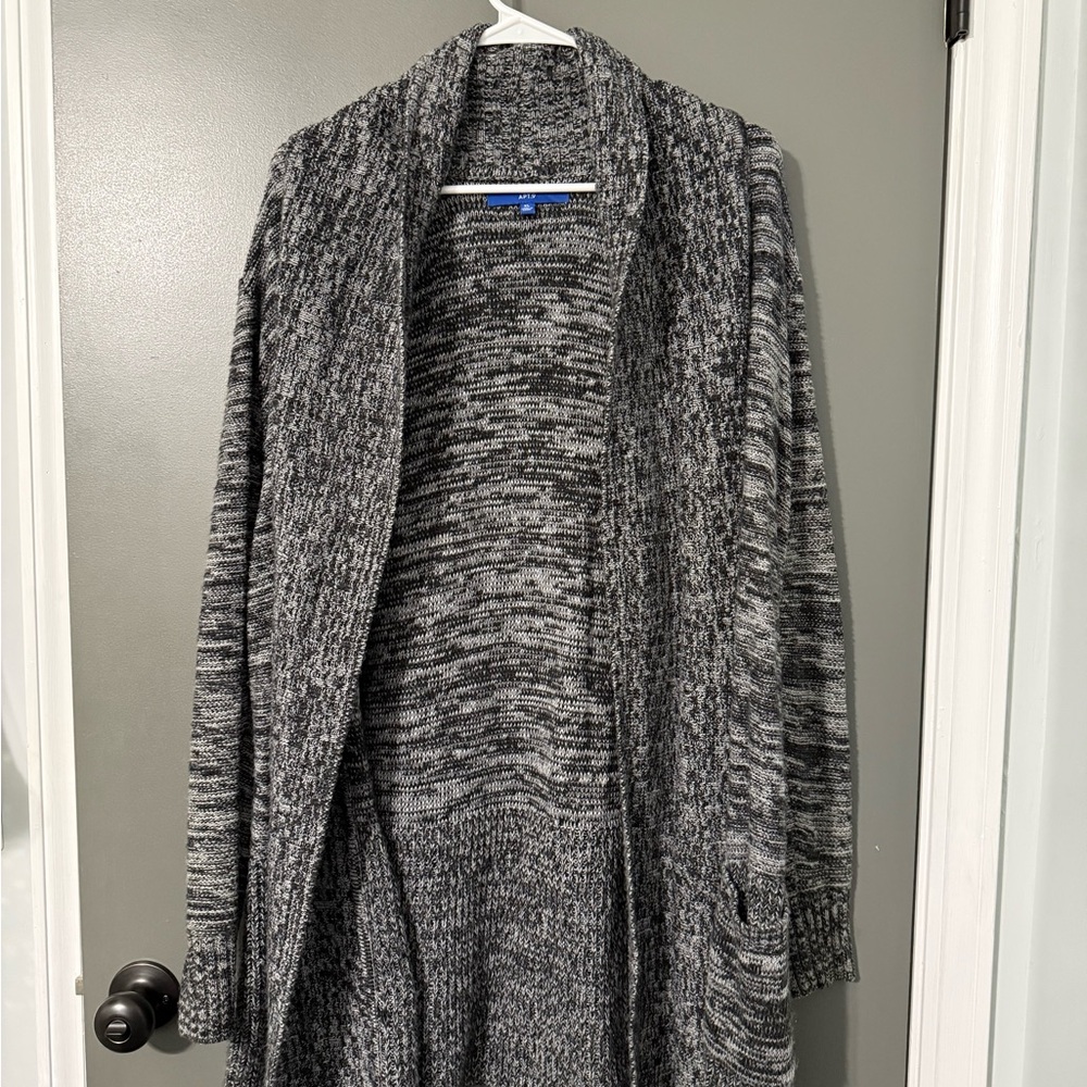 Cozy Gray Women's Cardigan